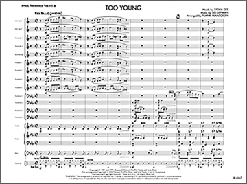 Sylvia Dee & Sid Lippman: Too Young Ensemble Score and Parts