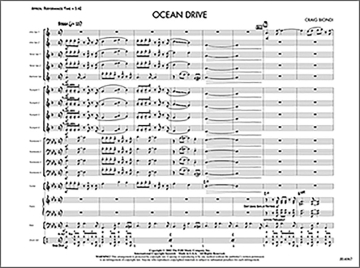 Craig Biondi: Ocean Drive Ensemble Score and Parts