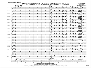 Louis Lambert: When Johnny Comes Swingin' Home Ensemble Score and Parts