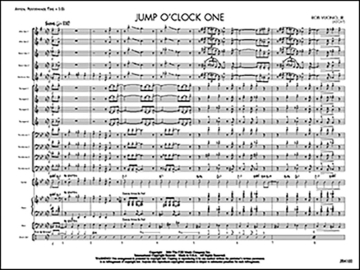 Rob Vuono, Jr.: Jump O'Clock One Ensemble Score and Parts