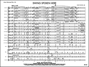 Rob Vuono, Jr.: Swing Spoken Here Ensemble Score and Parts