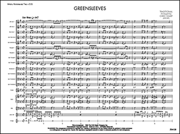 Chris Sharp: Greensleeves Ensemble Score and Parts