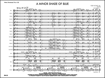 Rob Vuono, Jr.: A Minor Shade Of Blue Ensemble Score and Parts