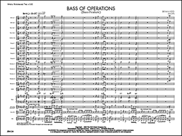 Bryan Kidd: Bass Of Operations (Bass Feature) Ensemble Score and Parts