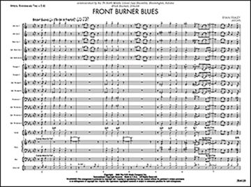 Ryan Fraley: Front Burner Blues Ensemble Score and Parts