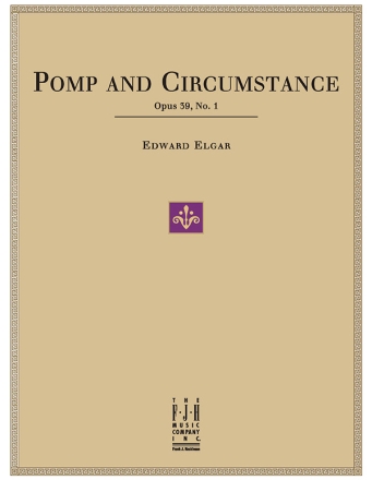 Edaward Elgar: Pomp And Circumstance (Op. 39, No.1) Piano Solo Instrumental Work