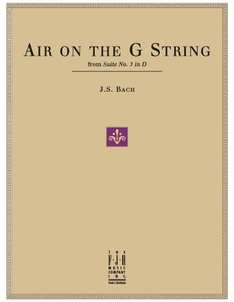 J.S. Bach: Air On The G String Piano Instrumental Work