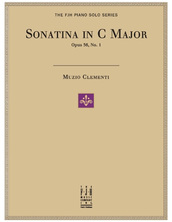 Muzio Clementi: Sonatina In C Major Op.36 No.1 Piano Solo Instrumental Album