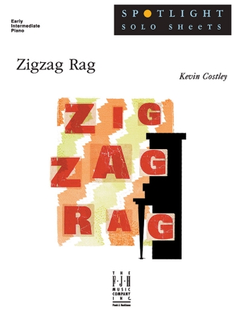 Kevin Costley: Zigzag Rag (Nfmc) Piano Solo Instrumental Album