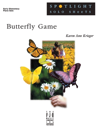 Karen Ann Krieger: Butterfly Game Piano Solo Instrumental Work