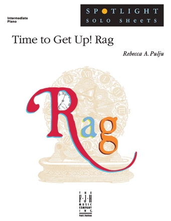 Rebecca A. Pulju: Time To Get Up! Rag Piano Instrumental Album