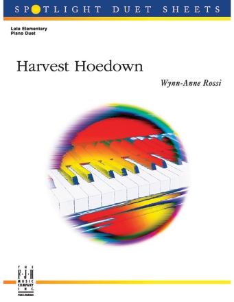 Wynn-Anne Rossi: Harvest Hoedown Piano Duet Instrumental Album