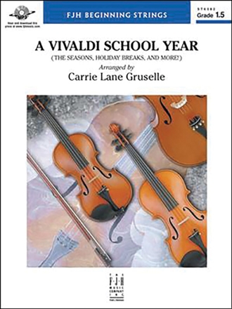 Vivaldi Antonio A Vivaldi School Year (Arr Gruselle) Str Orch Sc/Pts Orchestra