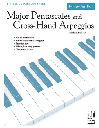 Mclean Edwin Basic Technique Sheet No 1 Major Pentascales & Arps Pf Bk