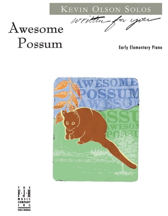 Kevin R. Olson: Awesome Possum Piano Solo Instrumental Album