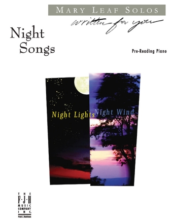 Mary Leaf: Night Songs Piano Solo Instrumental Album