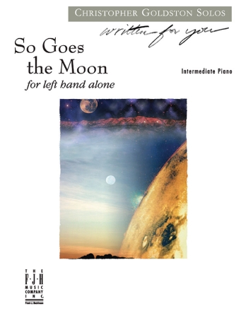 Christopher Goldston: So Goes The Moon Piano Solo Instrumental Album