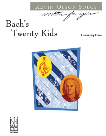 Kevin R. Olson: Bach'S Twenty Kids Piano Solo Instrumental Work