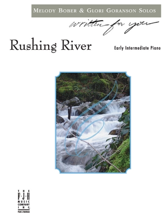 Rushing River for early intermediate piano