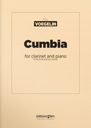 Fritz Voegelin, Cumbia Klarinette und Klavier Buch