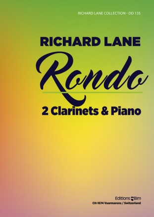 Richard Lane, Rondo 2 Clarinets and Piano Buch