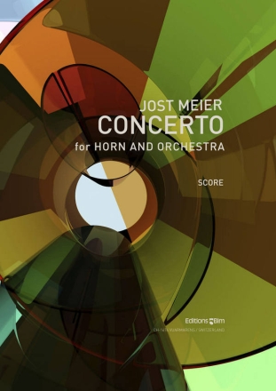 Jost Meier, Concerto Horn and Orchestra Partitur