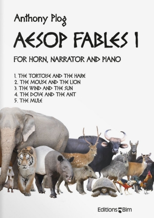 Anthony Plog, Aesop Fables I Horn [F], Narrator and Piano Buch