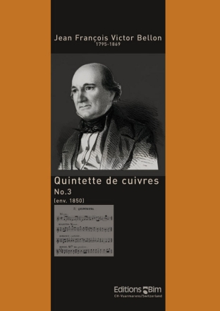 Jean Bellon, Quintette de Cuivres No. 3 Blechblserquintett Partitur + Stimmen