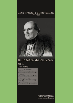 Jean Bellon, Quintette No. 6 Blechblserquintett Partitur + Stimmen