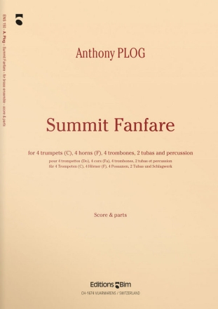 Anthony Plog, Summit Fanfare 14 Brass Instruments Stimmensatz