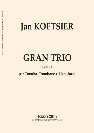 Jan Koetsier, Gran Trio Trumpet, Trombone and Piano Stimmensatz