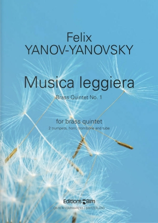 Felix Yanov-Yanovski, Musica Leggiera Blechblserquintett Stimmensatz