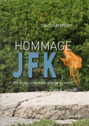 David Sampson, Hommage Jfk 14 Brass Instruments and Percussion Stimmensatz