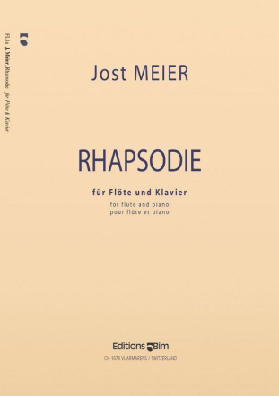 Jost Meier, Rhapsodie Flte und Klavier Klavierauszug