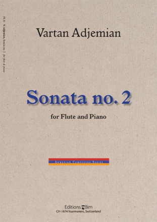 Vartan Adjemian, Sonata No. 2 Flte und Klavier Buch