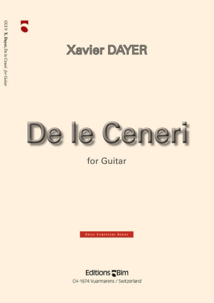 Xavier Dayer, De Le Ceneri Gitarre Buch