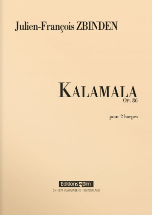 Julien-Franois Zbinden, Kalamala Harp Duet Buch