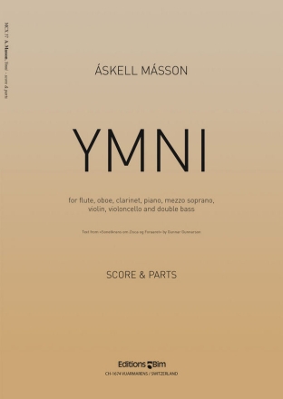 Askell Masson, Ymni Chamber Ensemble Stimmensatz