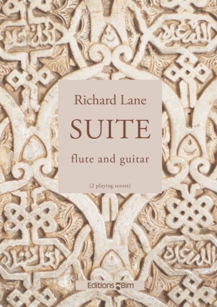 Richard Lane, Suite Flte und Gitarre Stimmensatz