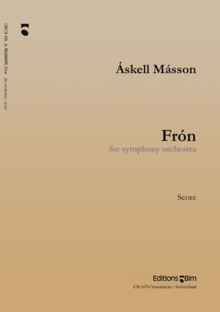 Askell Masson, Frn Symphony Orchestra Partitur