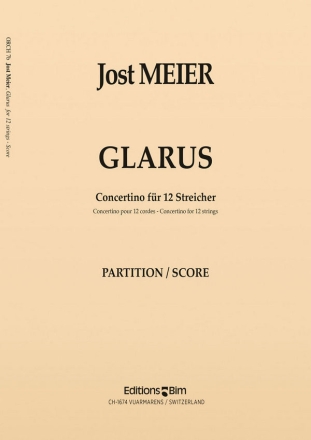 Jost Meier, Glarus Streichorchester Partitur