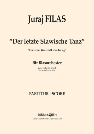 Der Letzte Slawische Tanz fr Blasorchester Partitur