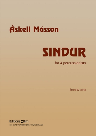 Askell Masson, Sindur Percussion Quartet Buch