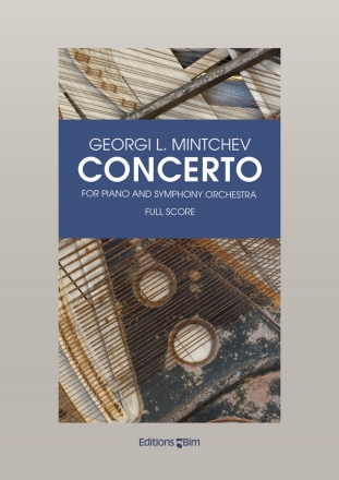 Georgi Mintchev, Concerto Piano and Symphony Orchestra Partitur