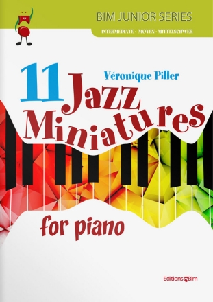 Vronique Piller, 11 Jazz Miniatures Klavier Buch