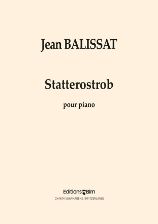 Jean Balissat, Statterostrob Klavier Buch