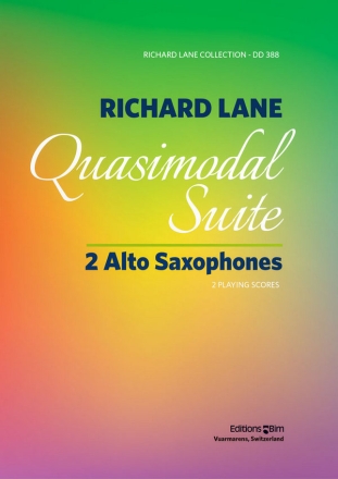 Richard Lane, Quasimodal Suite Saxophone Duet Buch