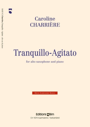 Tranquillo - Agitato for alto saxophone and piano