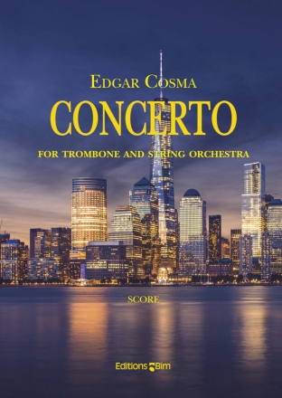 Edgar Cosma, Concerto Trombone and String Orchestra Partitur