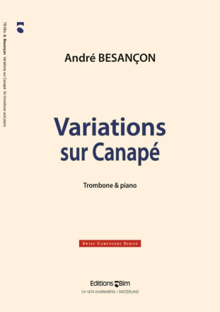 Andr Besanon, Variations Sur Canap Posaune und Klavier Klavierauszug